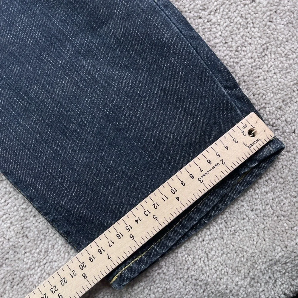 Polo Ralph Lauren Jeans Mens 40x32 Blue Slim Fit 381 Dark Wash Cotton Denim
